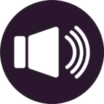 Bild des Button Ton-Abspielen. Es ist ein Lautsprecher.