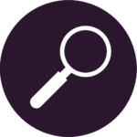 Bild des Button Vergrößern. Es ist eine Lupe.